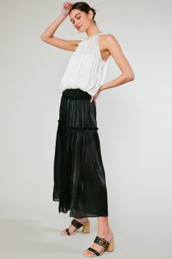 Current Air Bubble Hem Blouse CREAM Online