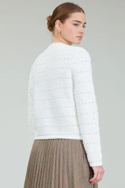 Current Air Buttonup Cardigan IVORY Discount