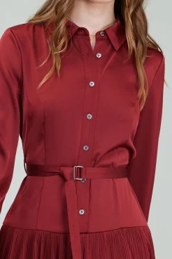 Current Air Carrera Mini Dress BURNTUMBER Discount