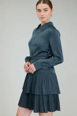 Current Air Carrera Mini Dress FORESTGREEN Outlet