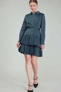 Current Air Carrera Mini Dress FORESTGREEN Outlet