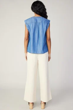 Current Air Tank Top CHAMBRAY Clearance
