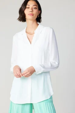 Current Air Collared Buttondown Shirt WHITE Best