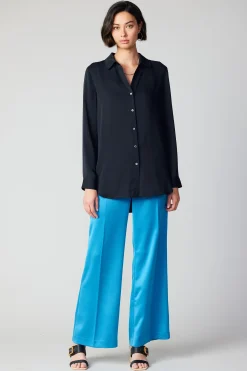 Current Air Collared Buttondown Shirt BLACK Sale