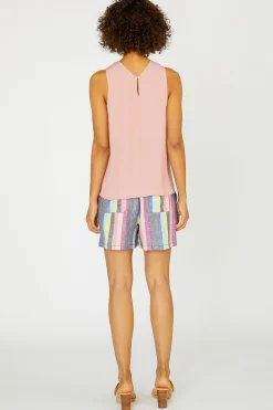 Current Air Cross Halter Neck Top DUSTYCORAL Clearance