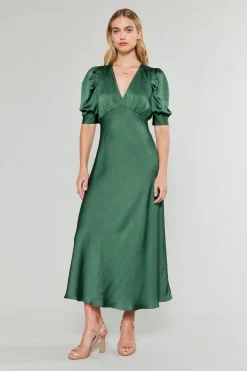Current Air Diana Maxi Dress FORESTGREEN Fashion