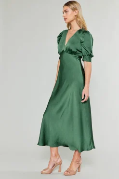 Current Air Diana Maxi Dress FORESTGREEN Fashion