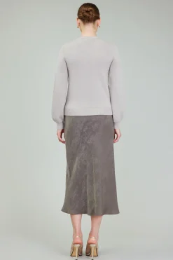 Current Air Floral Applique Sweater LIGHTBEIGE Online