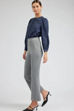 Current Air Knit High Waist Pants HEATHERGREY Sale