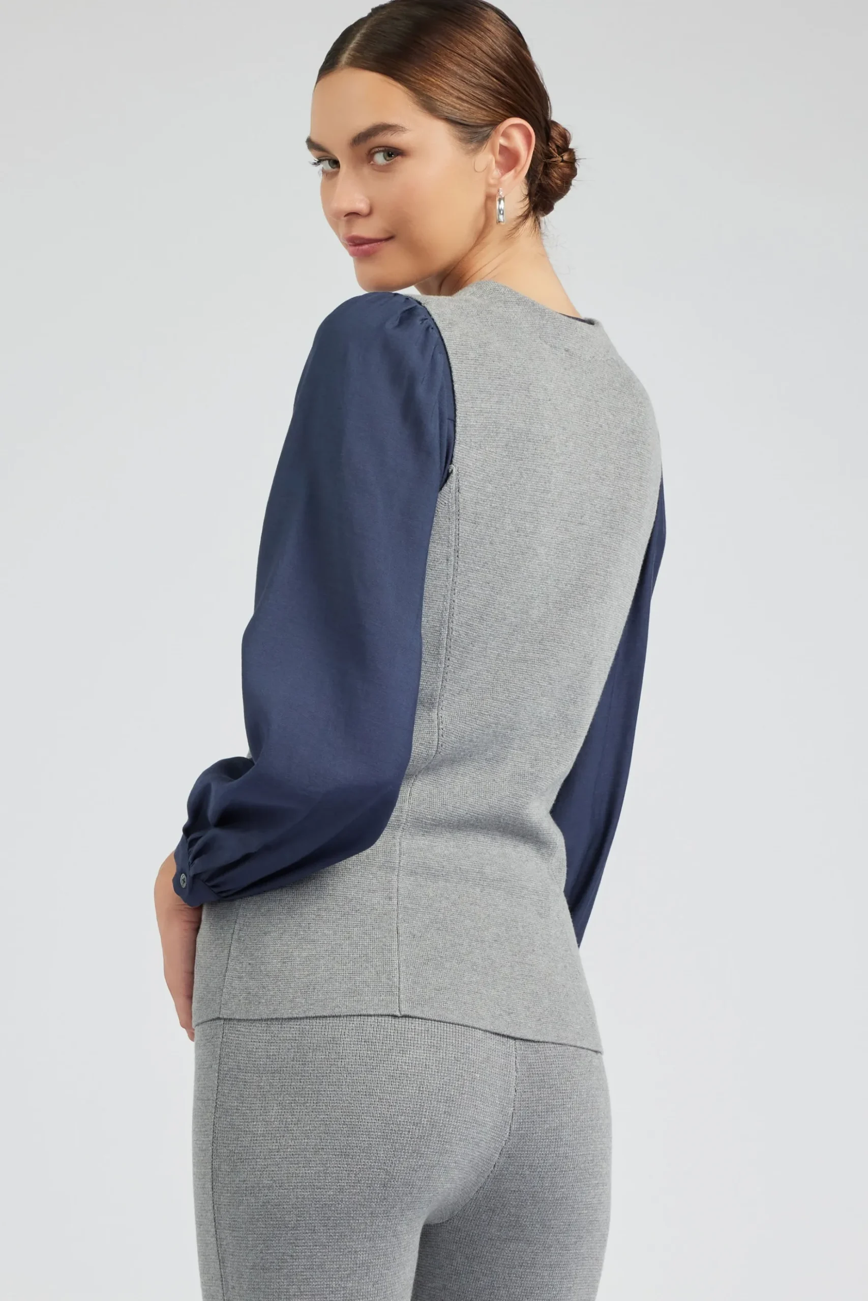 Current Air Knit Vest HEATHERGREY Online
