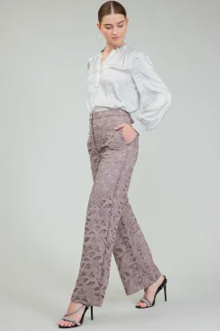 Current Air Lace Straight Pant TAUPEGREY Clearance