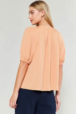 Current Air Neck Tie Detailed Blouse BUTTERUM Sale
