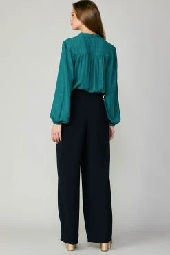 Current Air Pintucked Trousers NAVY Hot
