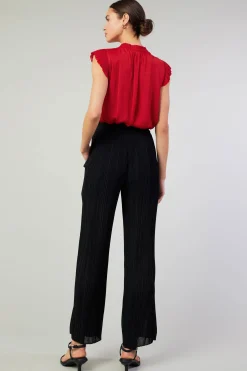 Current Air Pleated Pullover Pants BLACK Best