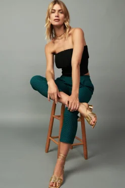 Current Air Pleated Tube Top BLACK Clearance