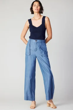 Current Air Pocket Cargo Pants CHAMBRAY Clearance