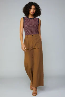 Current Air Pocket Detail Cargo Pant COCOA Hot