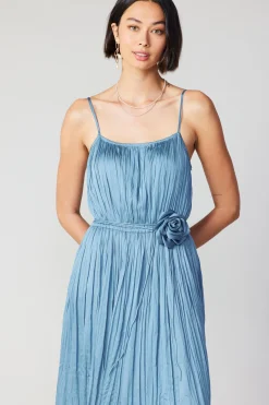 Current Air Rose Applique Cami Dress DUSTYSKY Sale