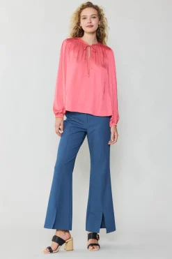 Current Air Shirred Yoke Blouse BRINKPINK Best