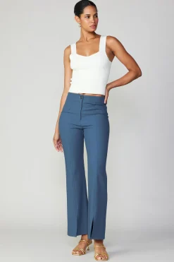 Current Air Sweetheart Knit Tank Top WHITE Sale