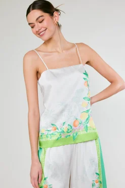 Current Air Tuscan Citrus Cami GREENLEMONGARDEN Fashion