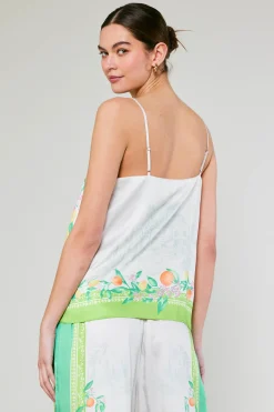 Current Air Tuscan Citrus Cami GREENLEMONGARDEN Fashion