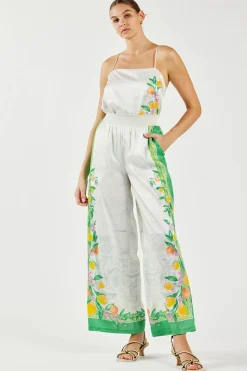 Current Air Tuscan Citrus Pants GREENLEMONGARDEN Hot