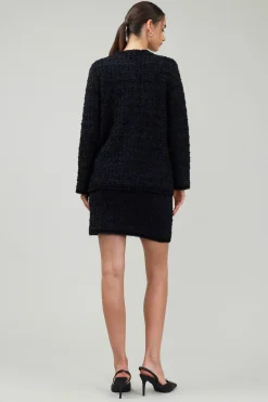 Current Air Tweed Jacket BLACK Discount
